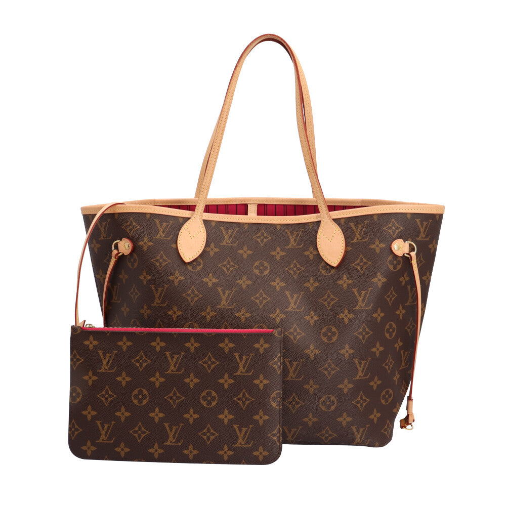 LOUIS VUITTON Louis Vuitton Neverfull MM Monogram Tote Bag