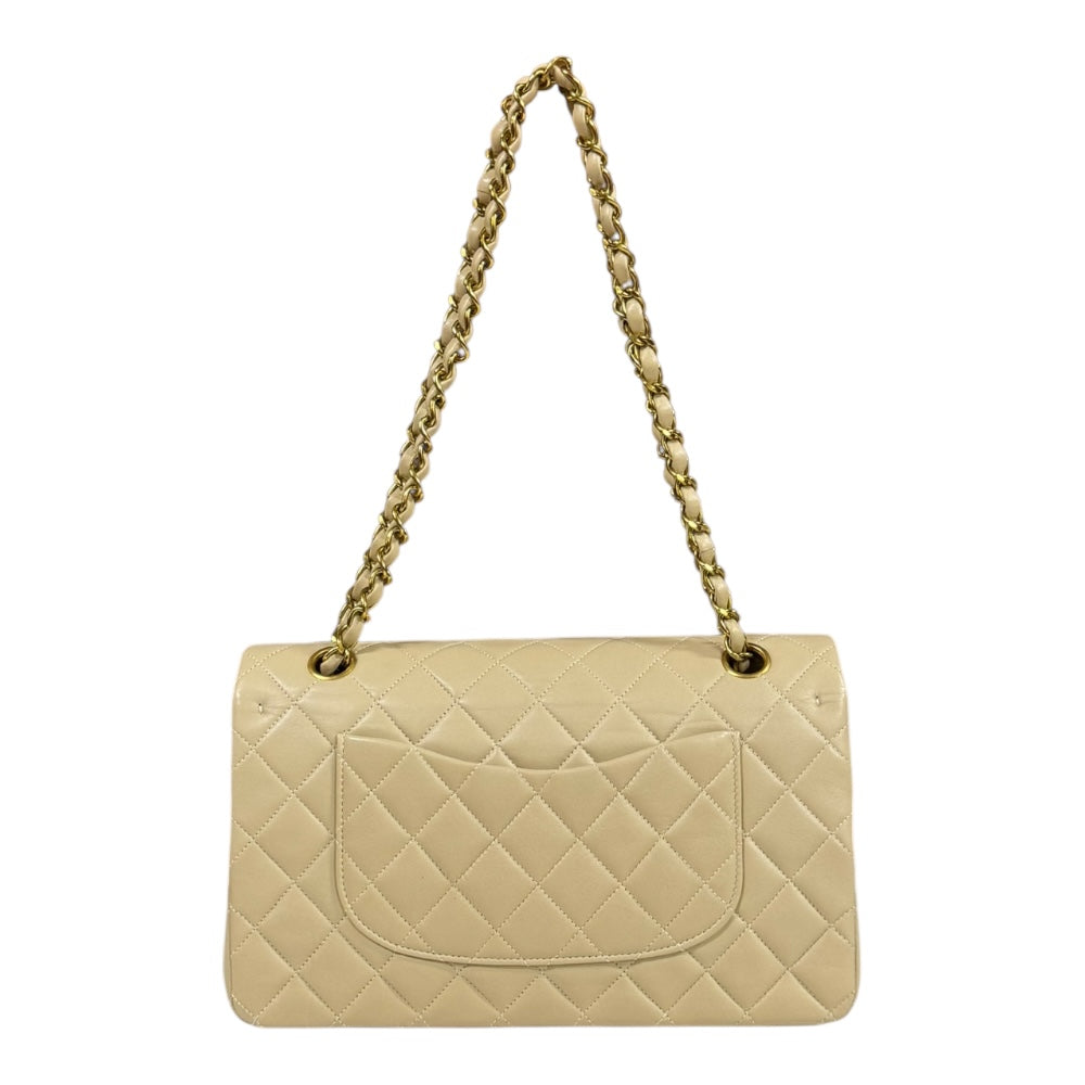 CHANEL ベージュ ロゴ入り シャネル　ラムスキン 楽天市場】シャネル CHANEL 長財布 クラシック CLASSIC フラップ