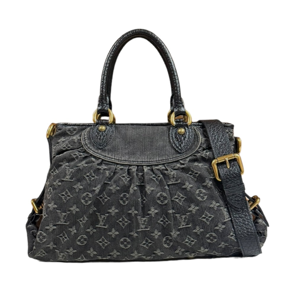LOUIS VUITTON ルイヴィトン ネオ カヴィMM モノグラムデニム 