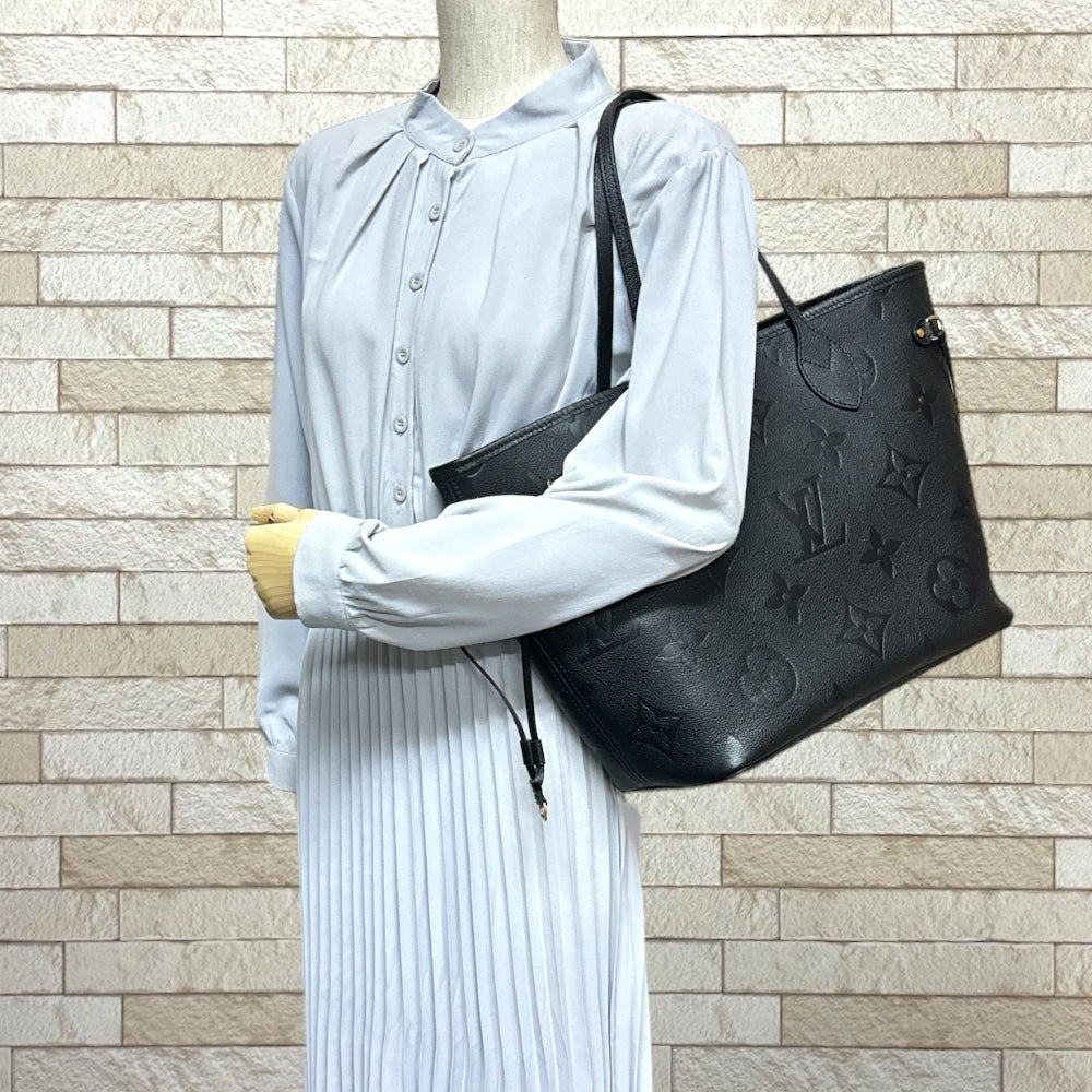 LOUIS VUITTON Louis Vuitton Never Full MM Monogram Anplant Tote