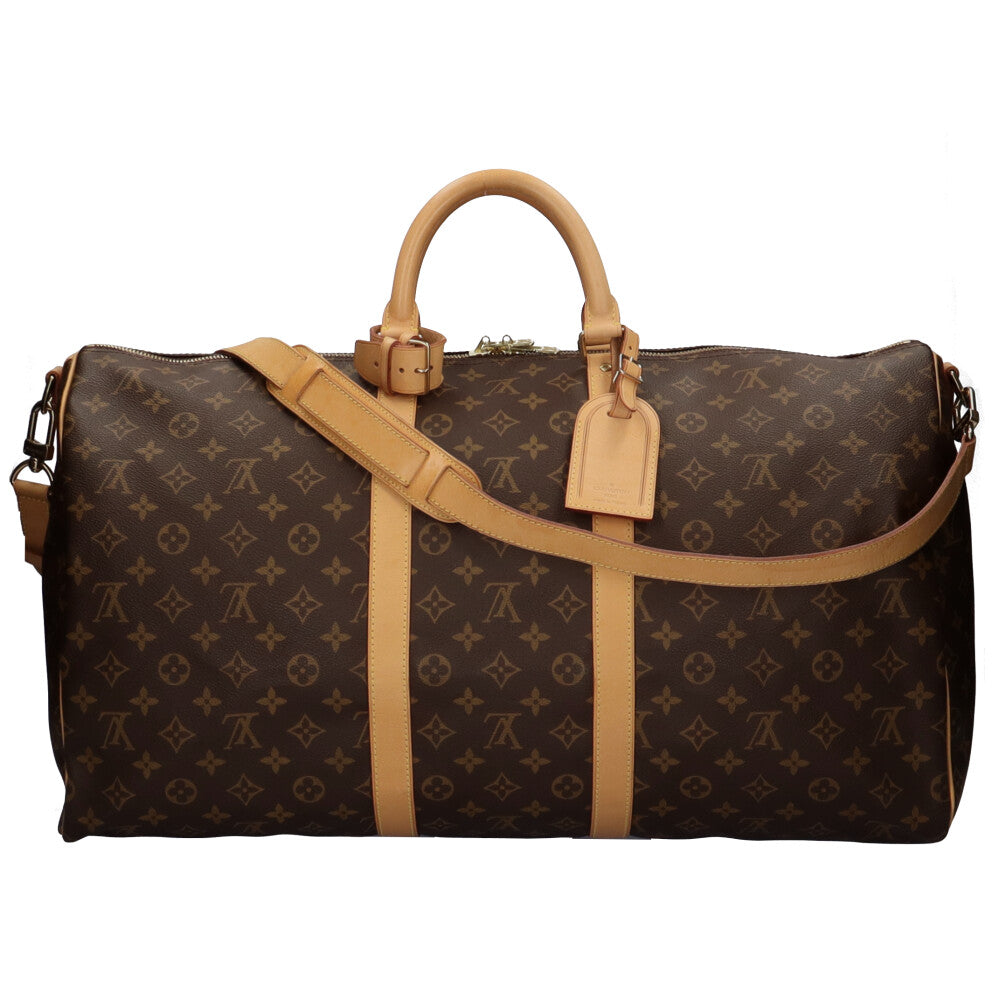 Louis Vuitton LOUIS VUITTON Keepall Bandouliere 55 Monogram Boston