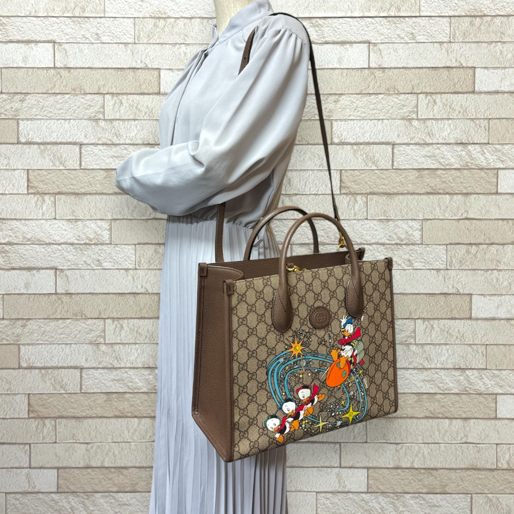 GUCCI Gucci Disney Collaboration GG Sprem Shoulder Bag GG Sprem