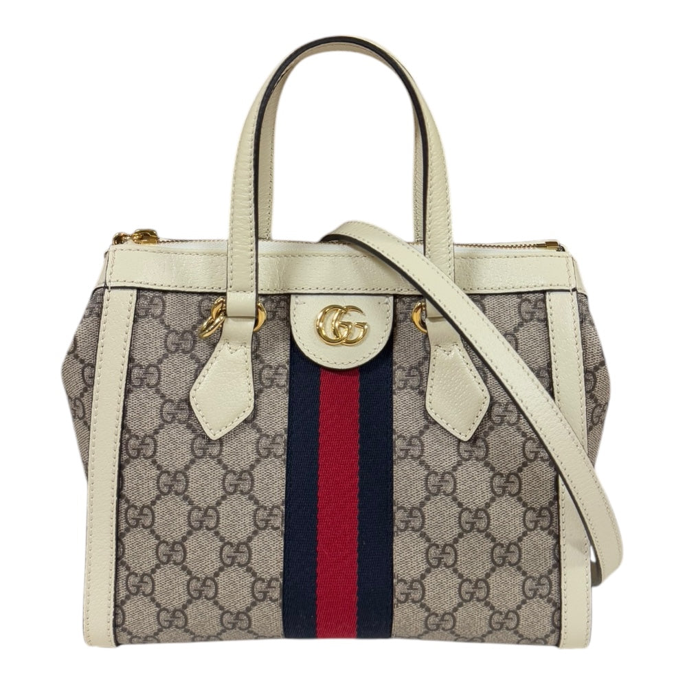 【価格改定】美品『USED』 GUCCI グッチ オフディア 598125 498879 ショルダーバッグ GGスプリームキャンバス ブラウン【中古】 GUCCI - 美品『USED』 GUCCI グッチ オフディア 598125 498879