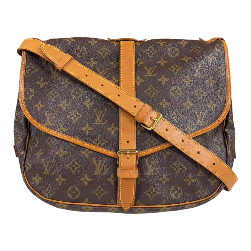LOUIS VUITTON ルイヴィトン ソミュール35 モノグラム ショルダー