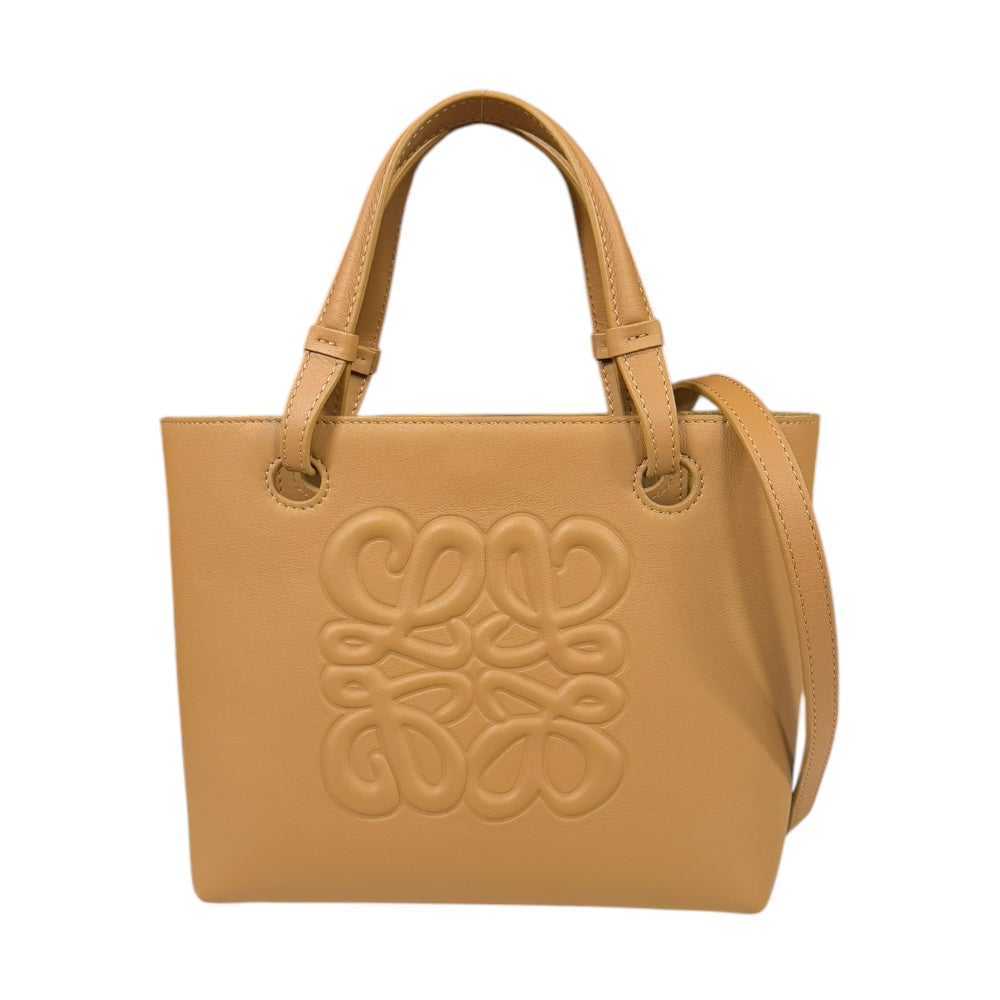 LOEWE ロエベ トートバッグミニ アナグラム ショルダーバッグ レザー