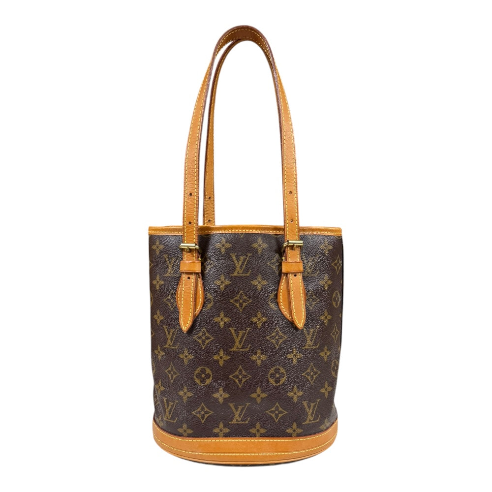 LOUIS VUITTON Louis Vuitton Bucket PM Monogram Shoulder Bag