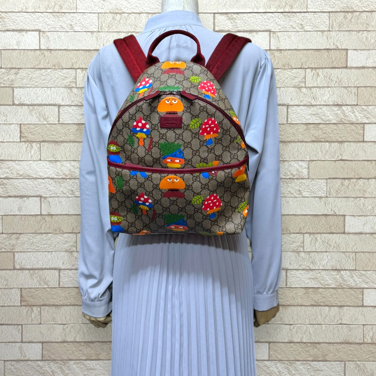 GUCCI グッチ マッシュルーム チルドレンズ GGスプリーム リュック 