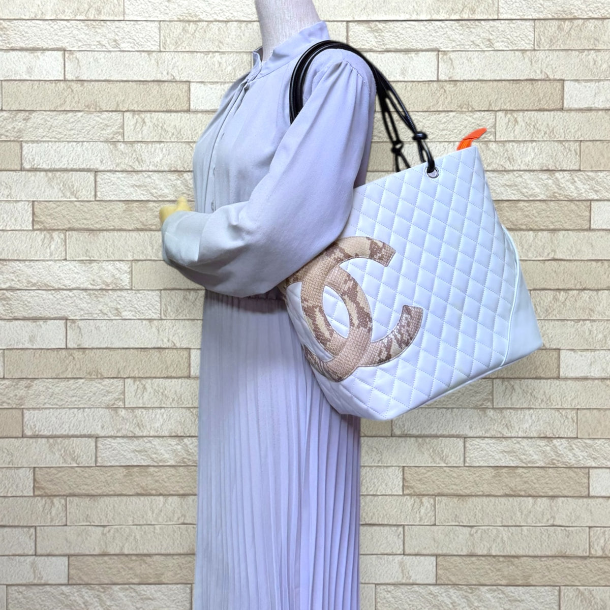 CHANEL シャネル ファミリーセール品 カンボン ラージ トートバッグ