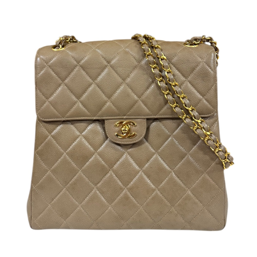 CHANEL シャネル マトラッセ ショルダーバッグ キャビアスキン