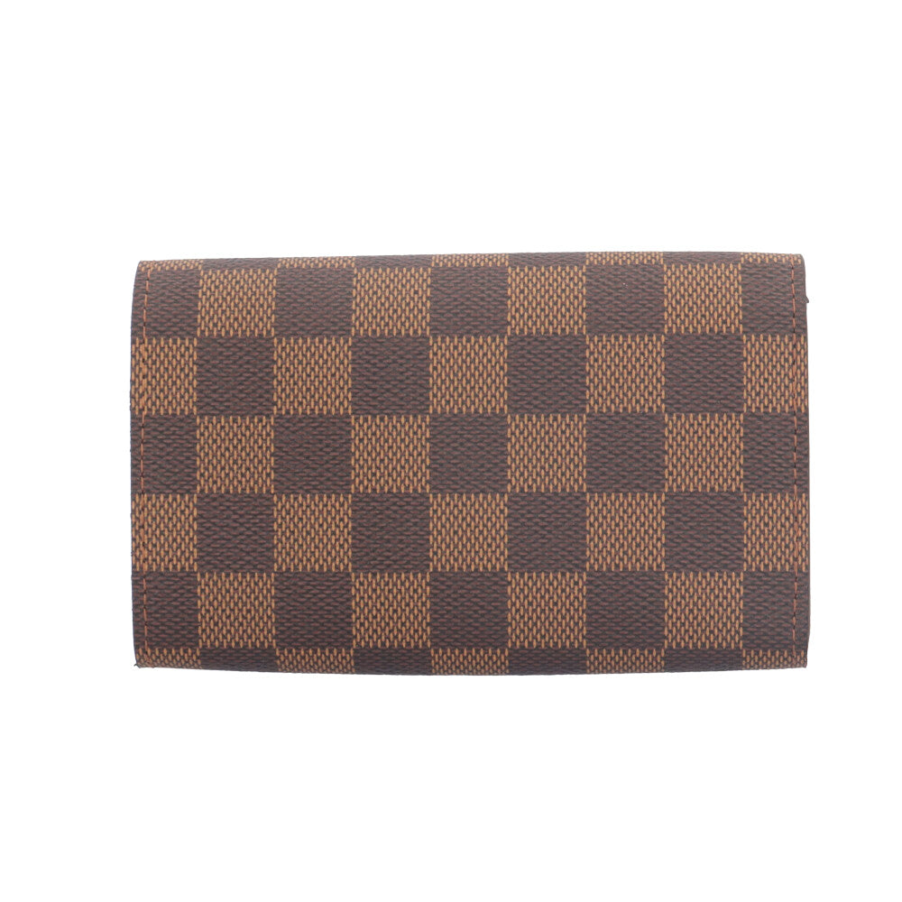 LOUIS VUITTON ルイヴィトン ポルトモネ ビエ トレゾール ダミエ 二