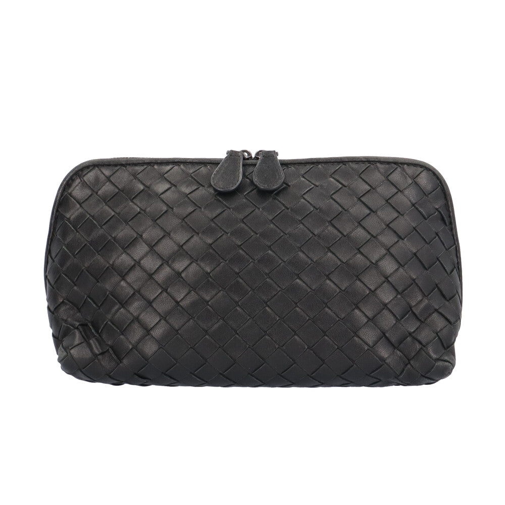 BOTTEGAVENETA ボッテガヴェネタ フラットオーバル ポーチ イントレ