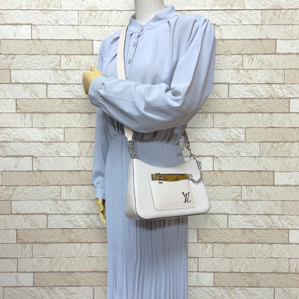 LOUIS VUITTON ルイヴィトン マレル エピ ショルダーバッグ エピレザー