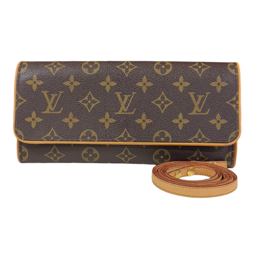 LOUIS VUITTON ルイヴィトン ポシェットツインGM モノグラム