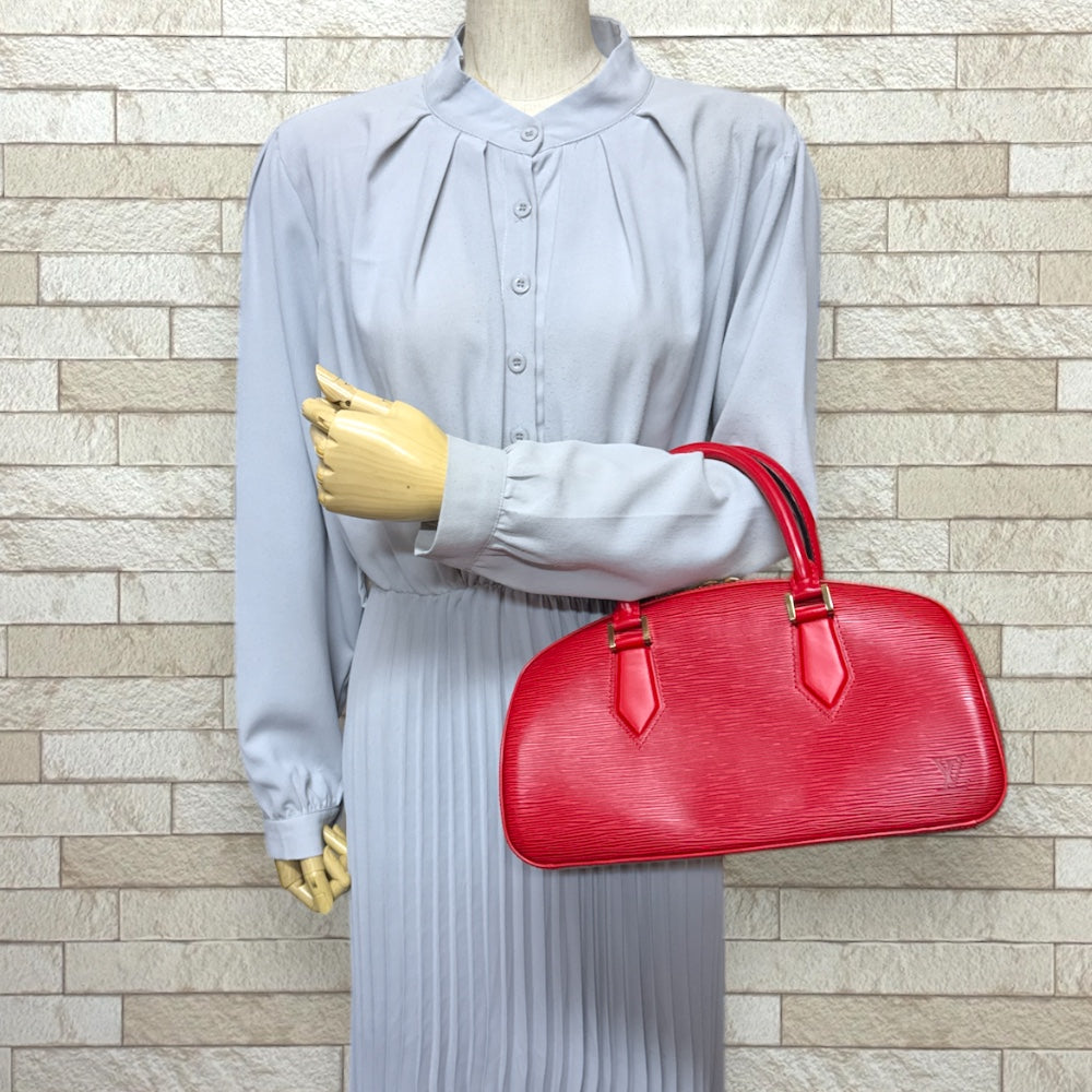 LOUIS VUITTON ルイヴィトン ジャスミン エピ ハンドバッグ エピレザー