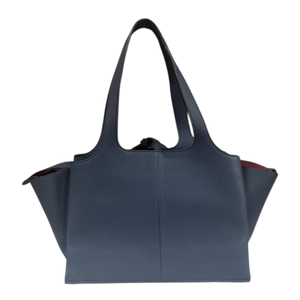 CELINE セリーヌ トライフォールド スモール トートバッグ レザー