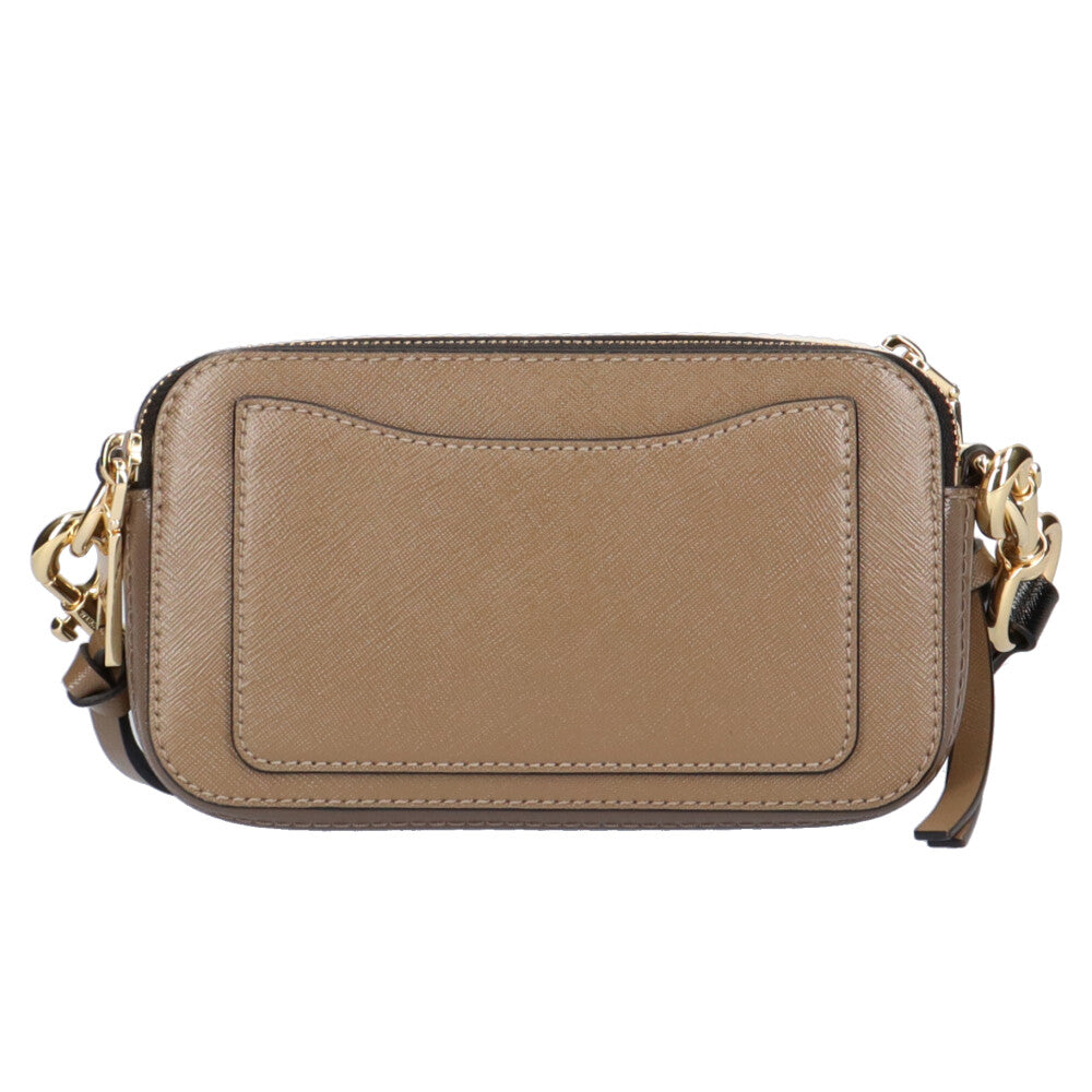 マークジェイコブス ザ スナップショット ショルダーバッグ レザー 茶 マークジェイコブス MARC JACOBS スナップショット ショルダーバッグ