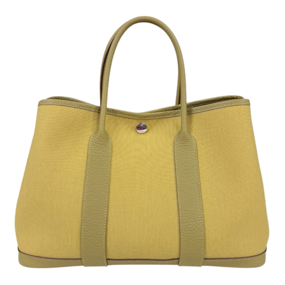 HERMES エルメス ガーデンパーティTPM トートバッグ キャンバス