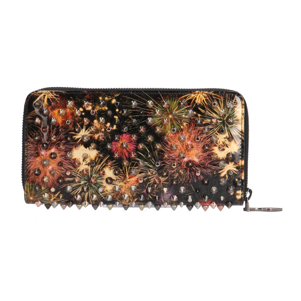 Christian Louboutin クリスチャンルブタン 花火 Panettone wallet 長 
