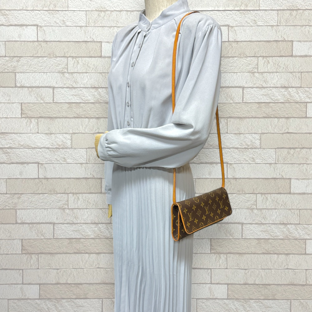 【ルイヴィトン】モノグラム　ショルダーバッグツインgm 2way LOUIS VUITTON ルイヴィトン ポシェット ツインGM モノグラム