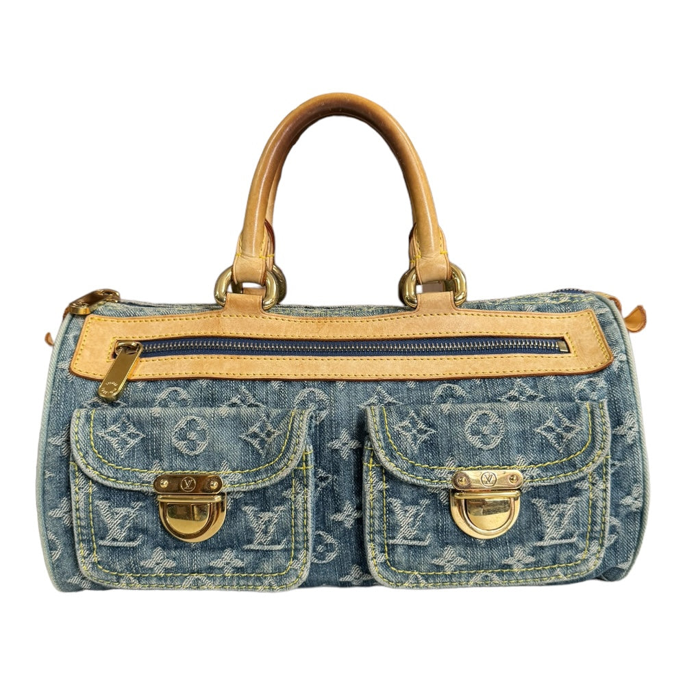 LOUIS VUITTON ルイヴィトン ネオスピーディ モノグラムデニム