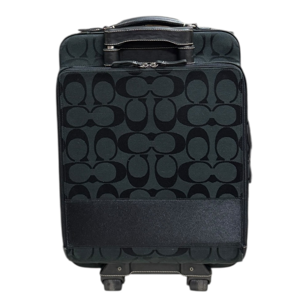 COACH コーチ アウトレット品 シグネチャー キャリーバッグ キャンバス