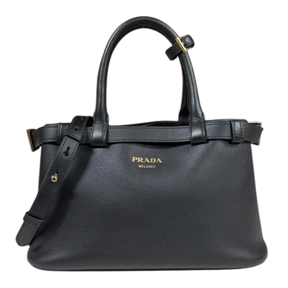 PRADA バッグ 廃盤モデル 極美品 極美品✨ PRADA ビジネスバッグ ハンドバッグ レザー グレー - メルカリ