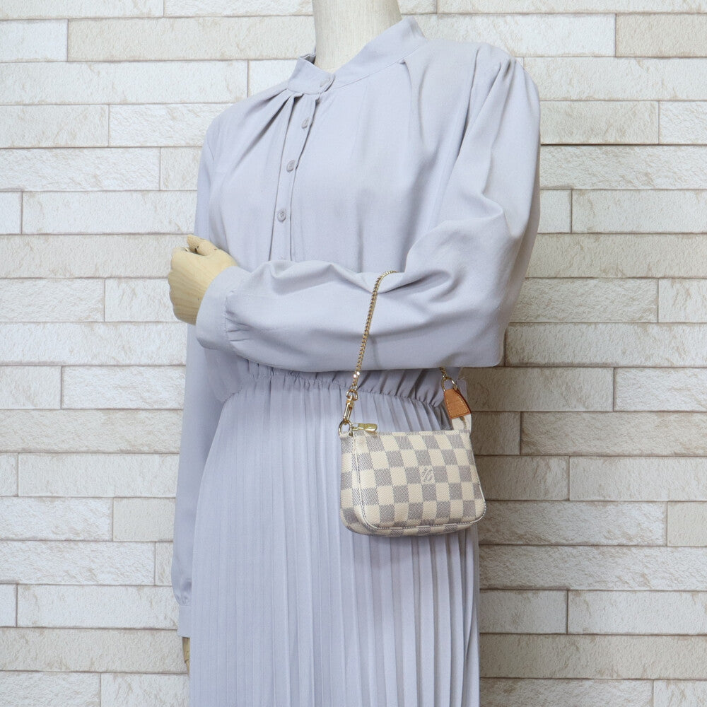 LOUIS VUITTON ダミエ アズール ミニポシェット LOUIS VUITTON ルイヴィトン ミニポシェットアクセソワール ダミエ