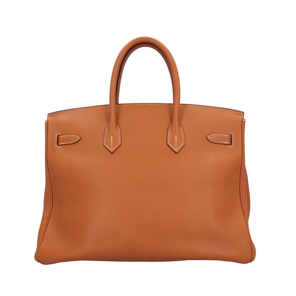 爱马仕爱马仕Birkin 35手提包Swift Brown女士使用– 【公式】リサイクルキングオンラインショップ