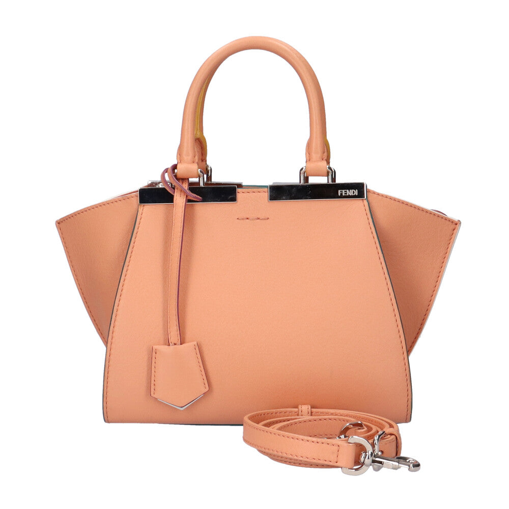 フェンディバッグ 8BH333 5QT トロワジュール 2WAYショルダー