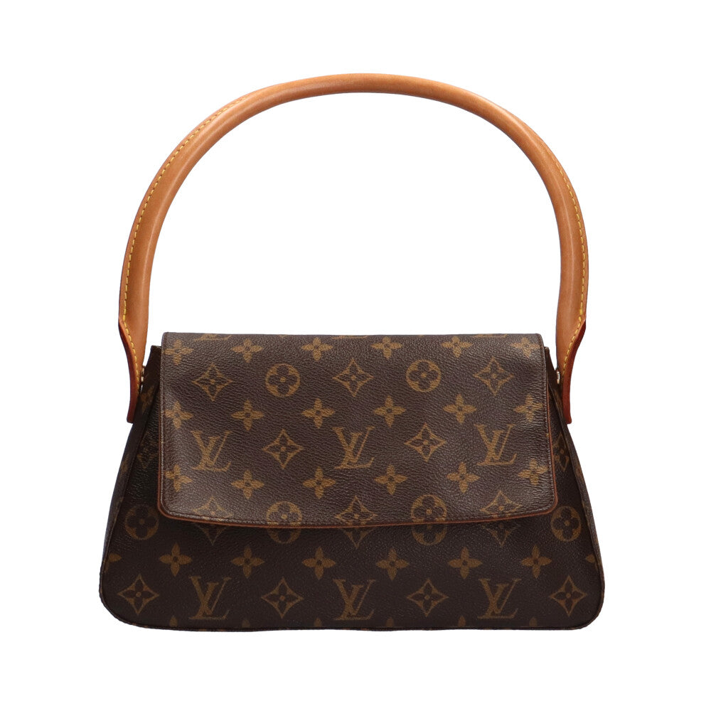 ルイヴィトン LOUIS VUITTON ミニルーピング モノグラム ショルダーバッグ モノグラムキャンバス ブラウン レディース 中古–  【公式】リサイクルキング オンラインショップ