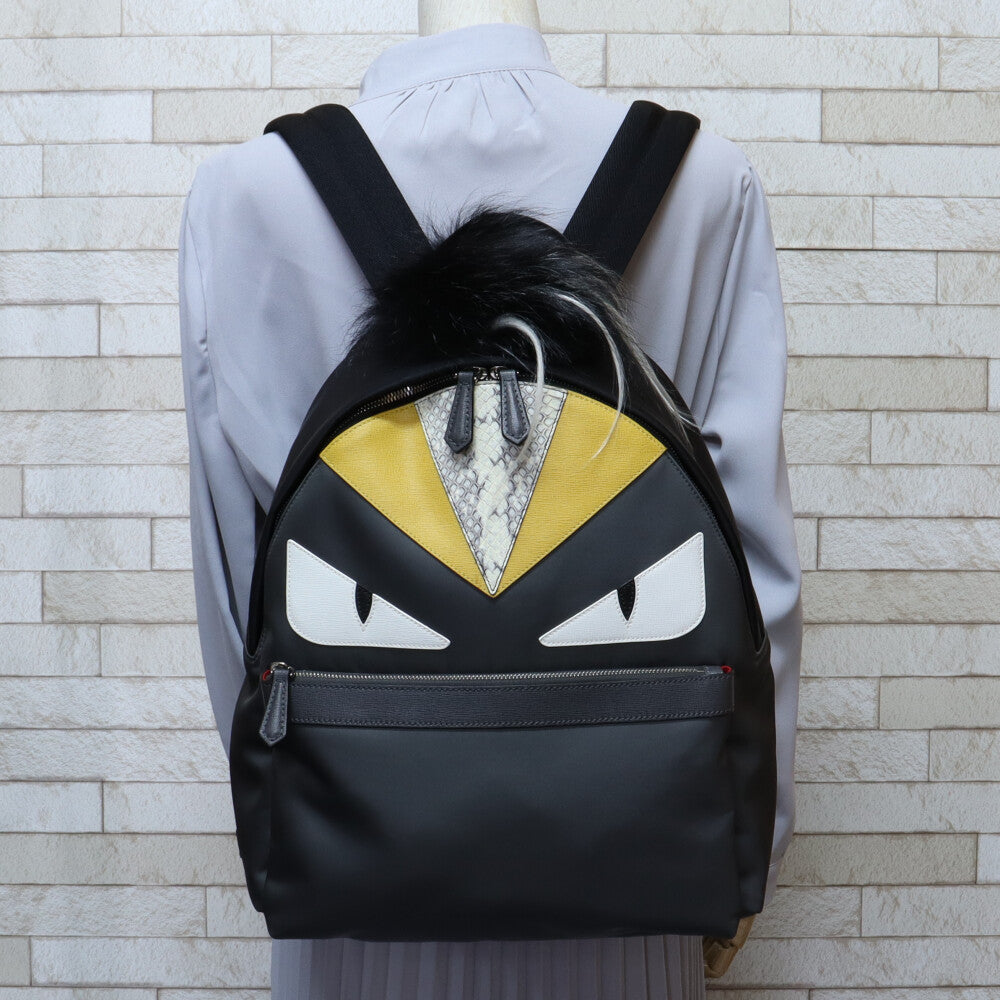 超美品✨️　フェンディ FENDI ユニセックス モンスター FENDI（フェンディ） モンスター 7M0210 ラウンドジップ 長財布 メンズ