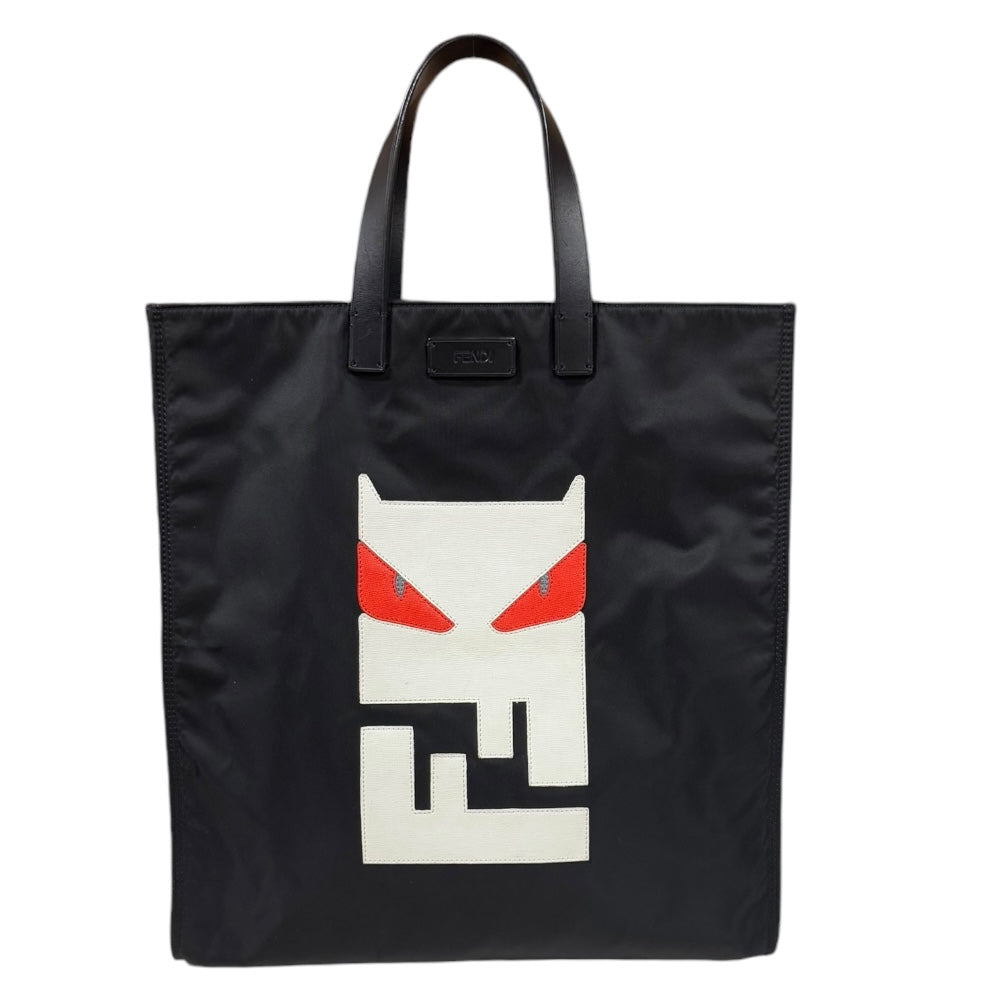 FENDI Fendi Bag Bags Tote Bag Nylon Black Men Used – 【公式