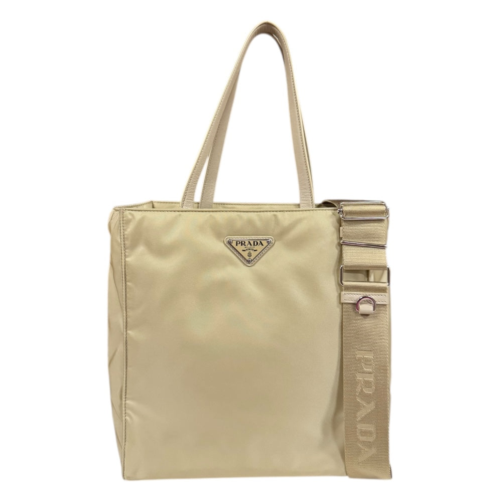 PRADA プラダ ショルダーバッグ ベージュ レディース 中古 – 【公式