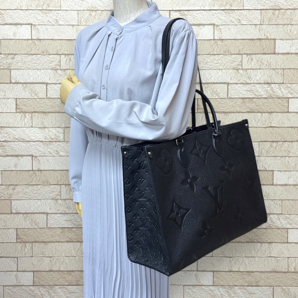 LOUIS VUITTON ルイヴィトン オンザゴーGM モノグラムアンプラント
