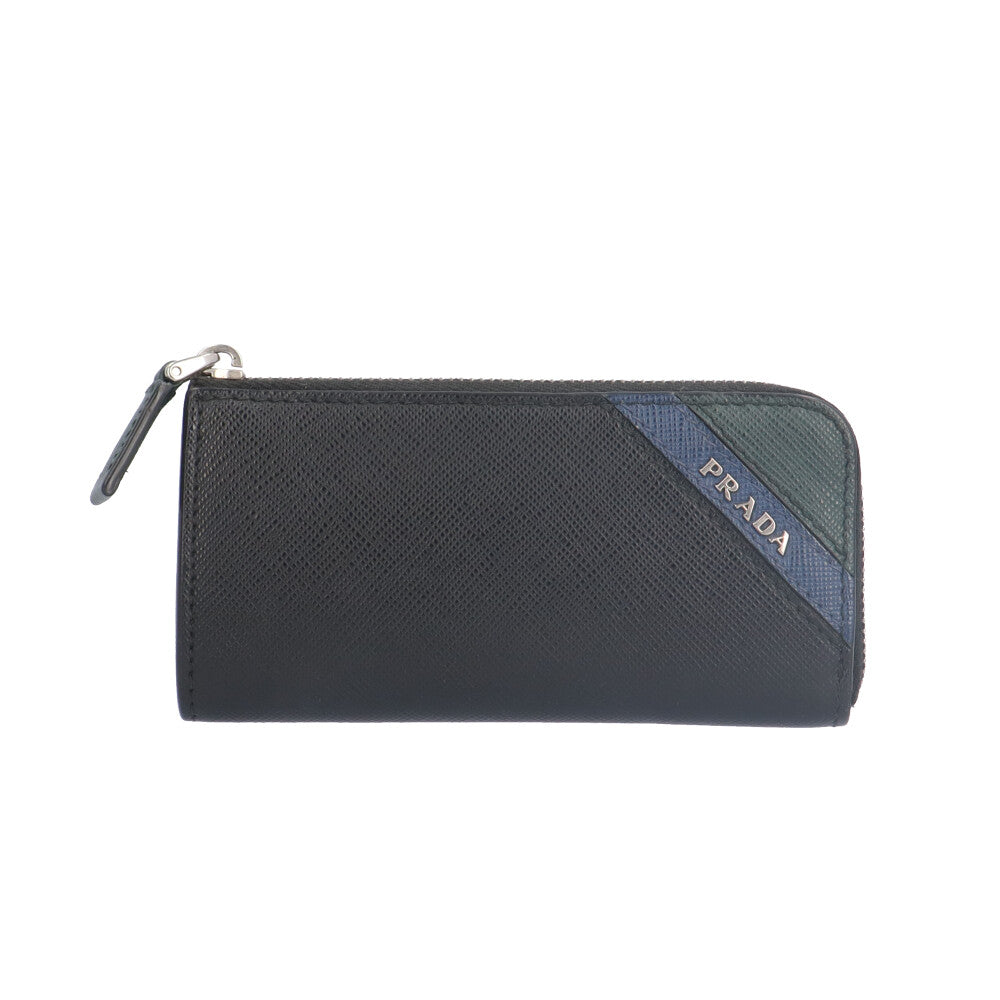 PRADA プラダ サフィアーノ キーケース レザー メンズ 中古