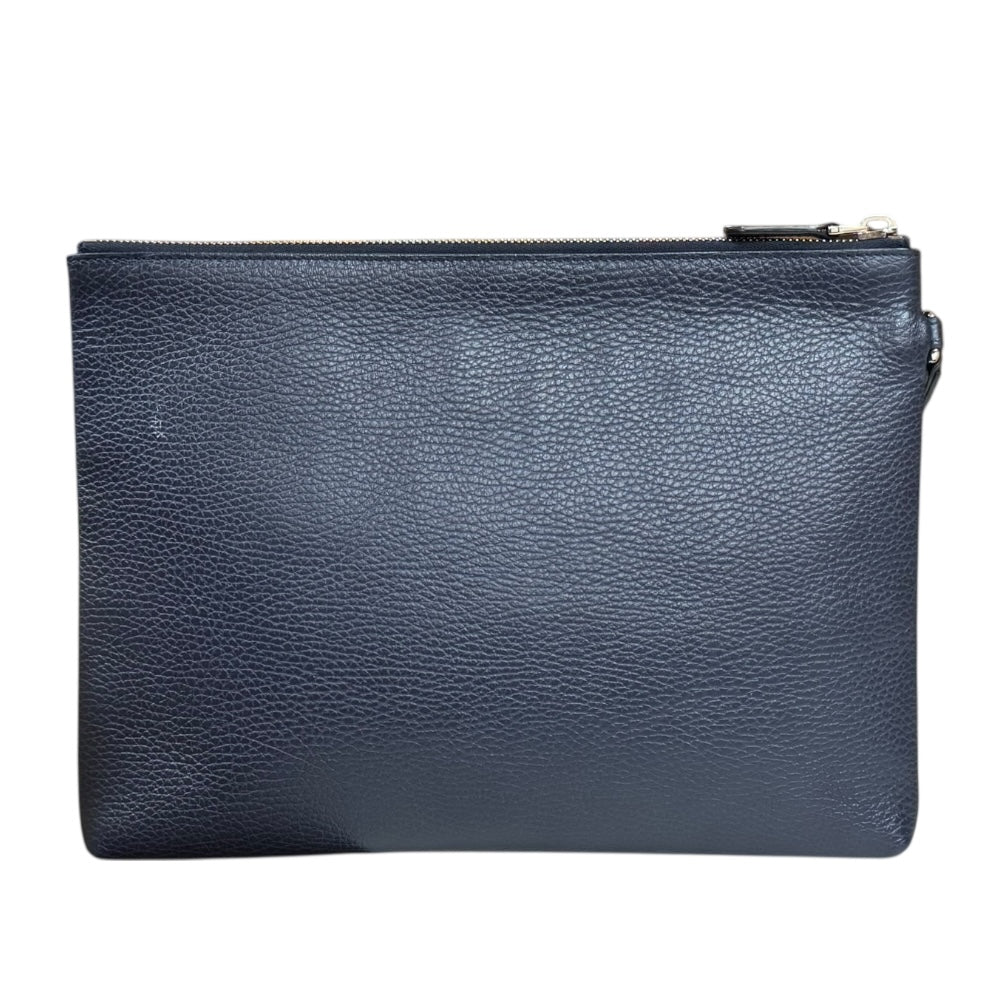 Gucci クラッチバッグ ネイビー レザー GUCCI グッチ セカンドバッグ レザー ネイビー メンズ 中古– 【公式
