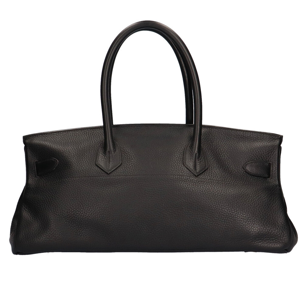 Hermes Birkin 42 Shoulder Bag Taurillon Clemence Noir Women's Used