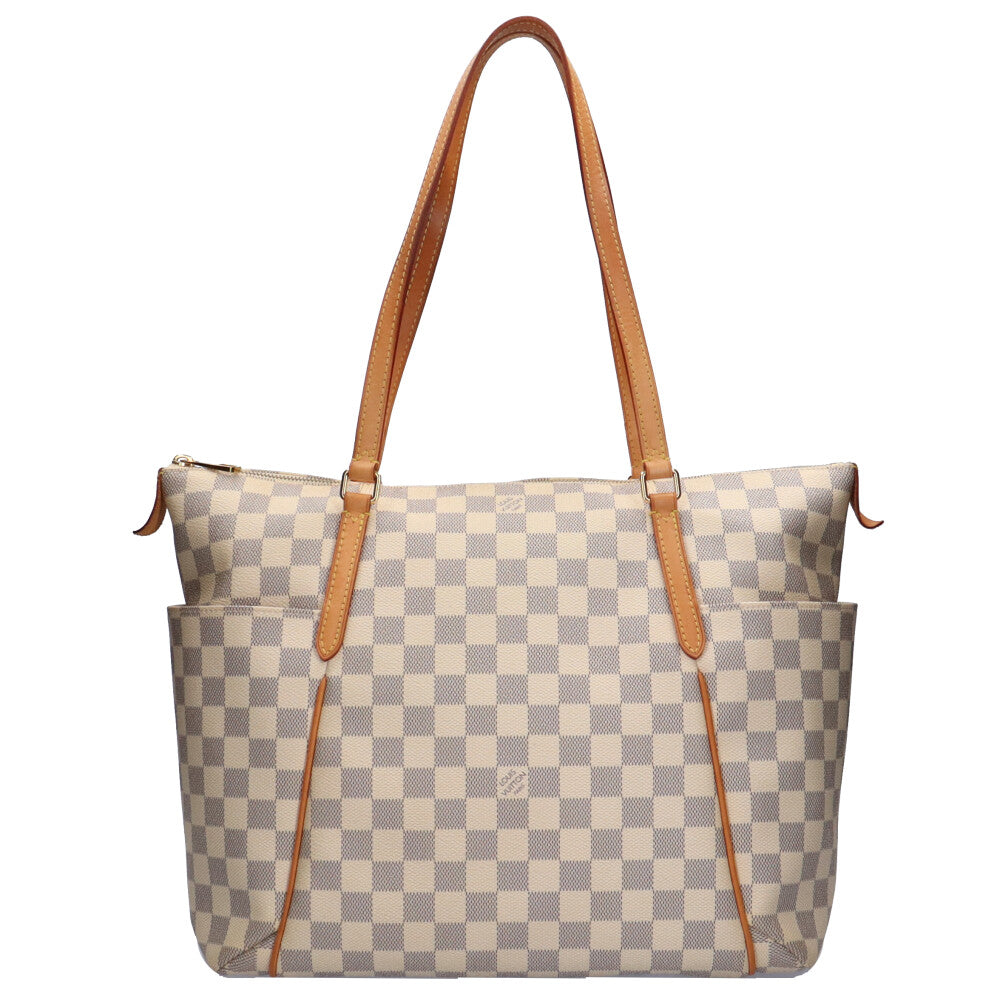 未使用 Louis Vuitton ダミエ　アズール サリナ トートバッグ Louis Vuitton LOUIS VUITTON Totally MM Damier Azur Shoulder Bag