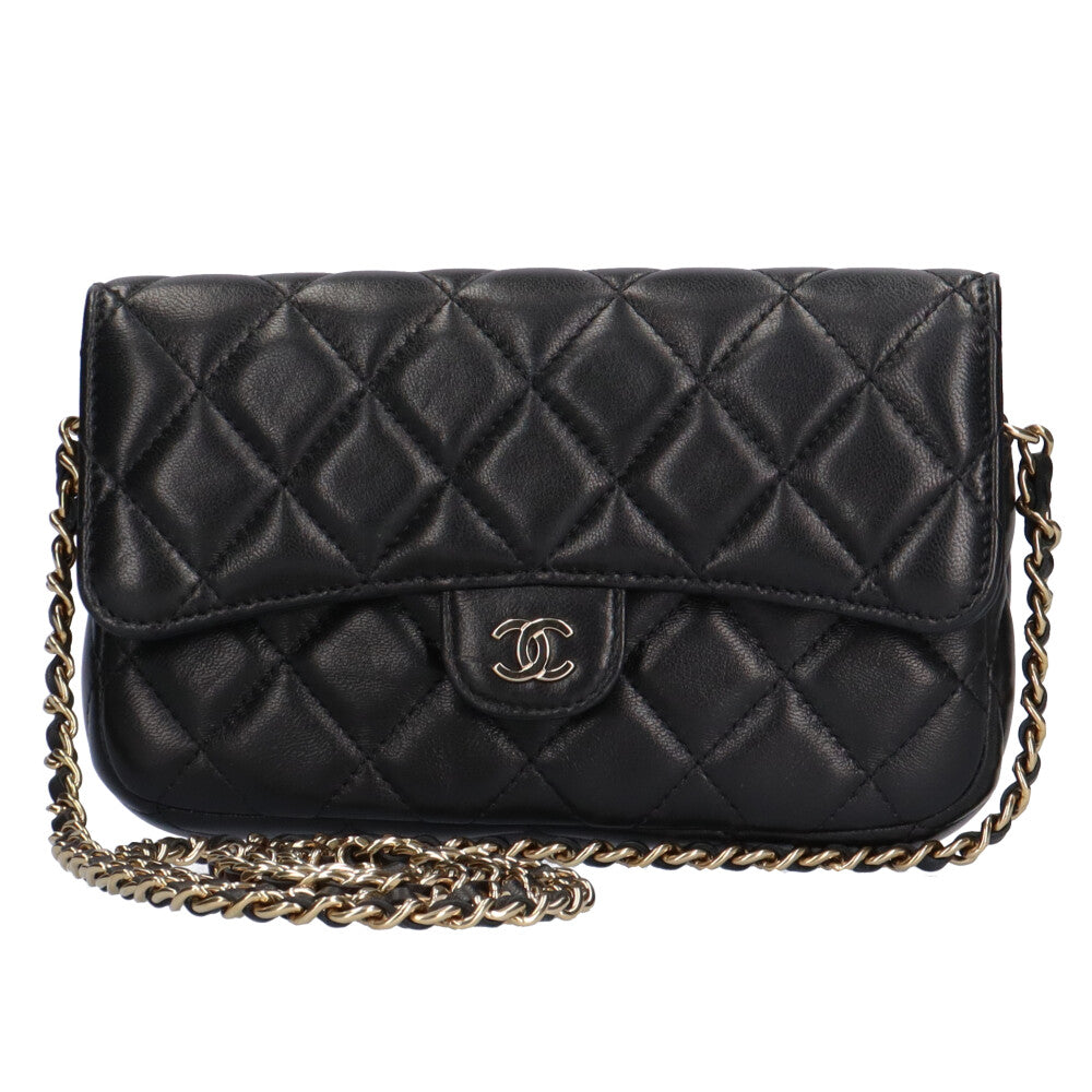 シャネル CHANEL フォンケース マトラッセ ショルダーバッグ