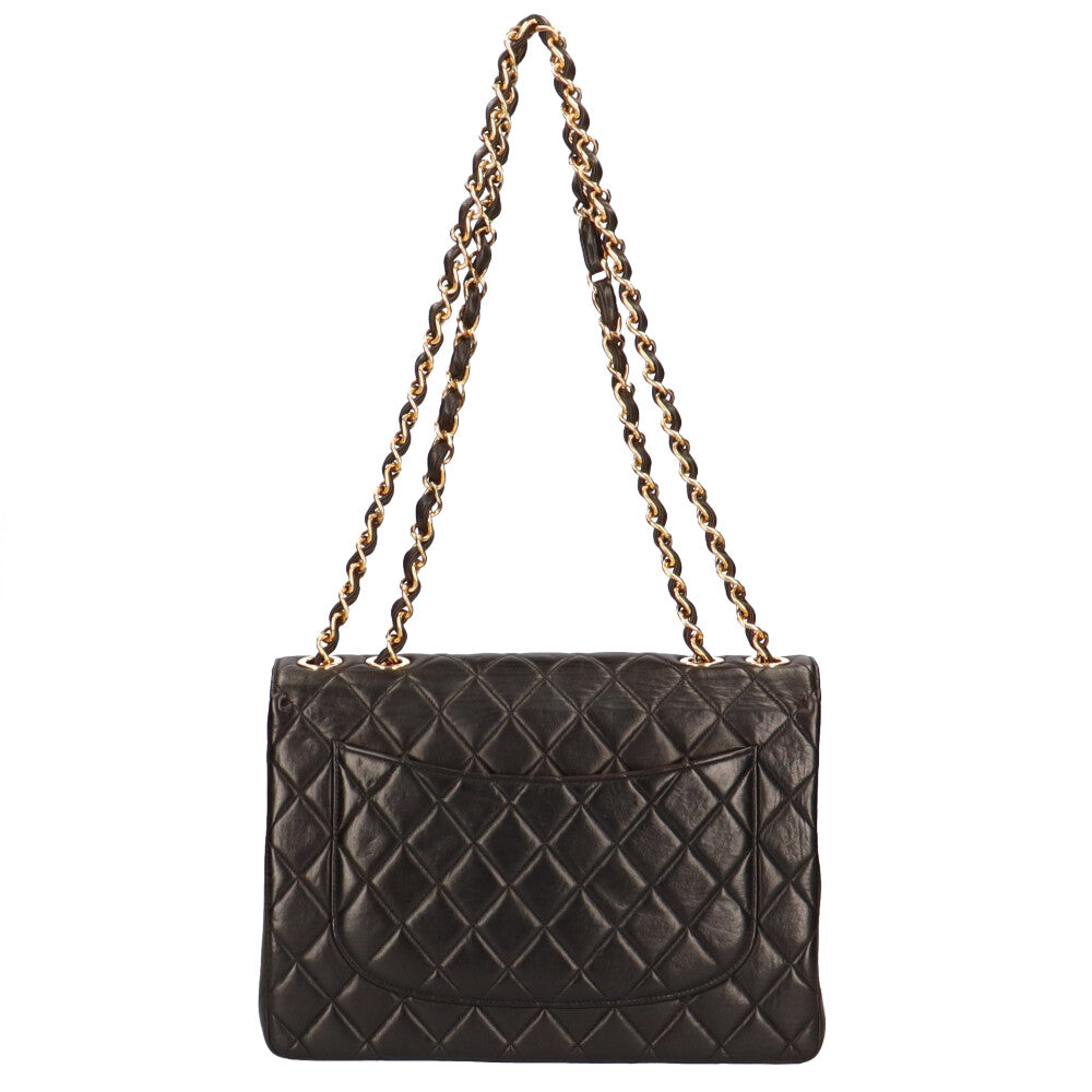 シャネル Sフラップ 30 チェーン デカマトラッセ ショルダーバッグ