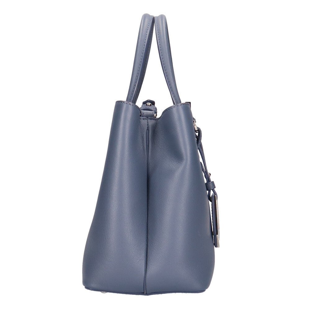 フェンディ FENDI トゥージュール ショルダーバッグ レザー ブルー