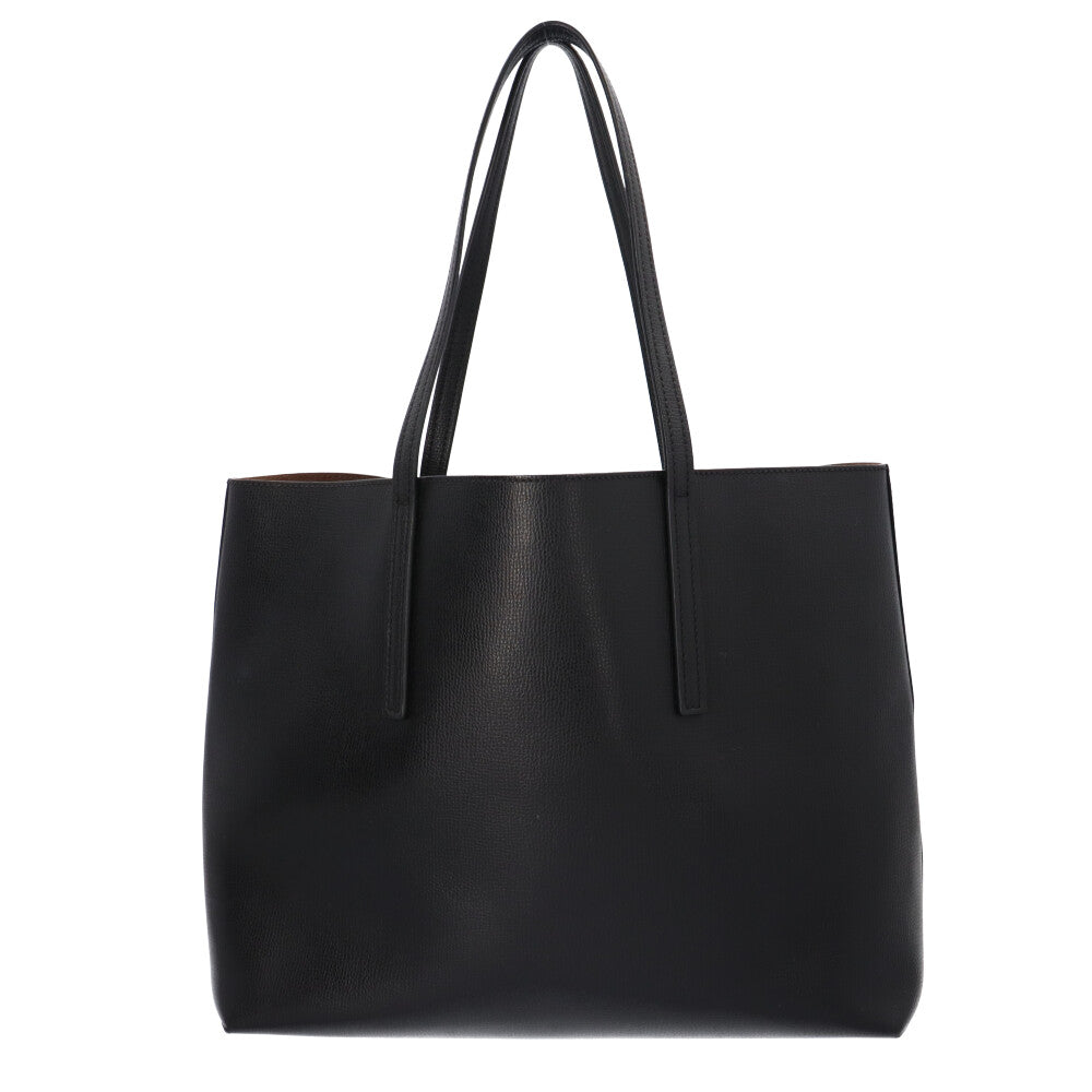■FENDI（フェンディ）良品 /レザー/トートバッグ/ ブラック 黒 フェンディ トートバッグ レザー ブラック レディース FENDI 【中古