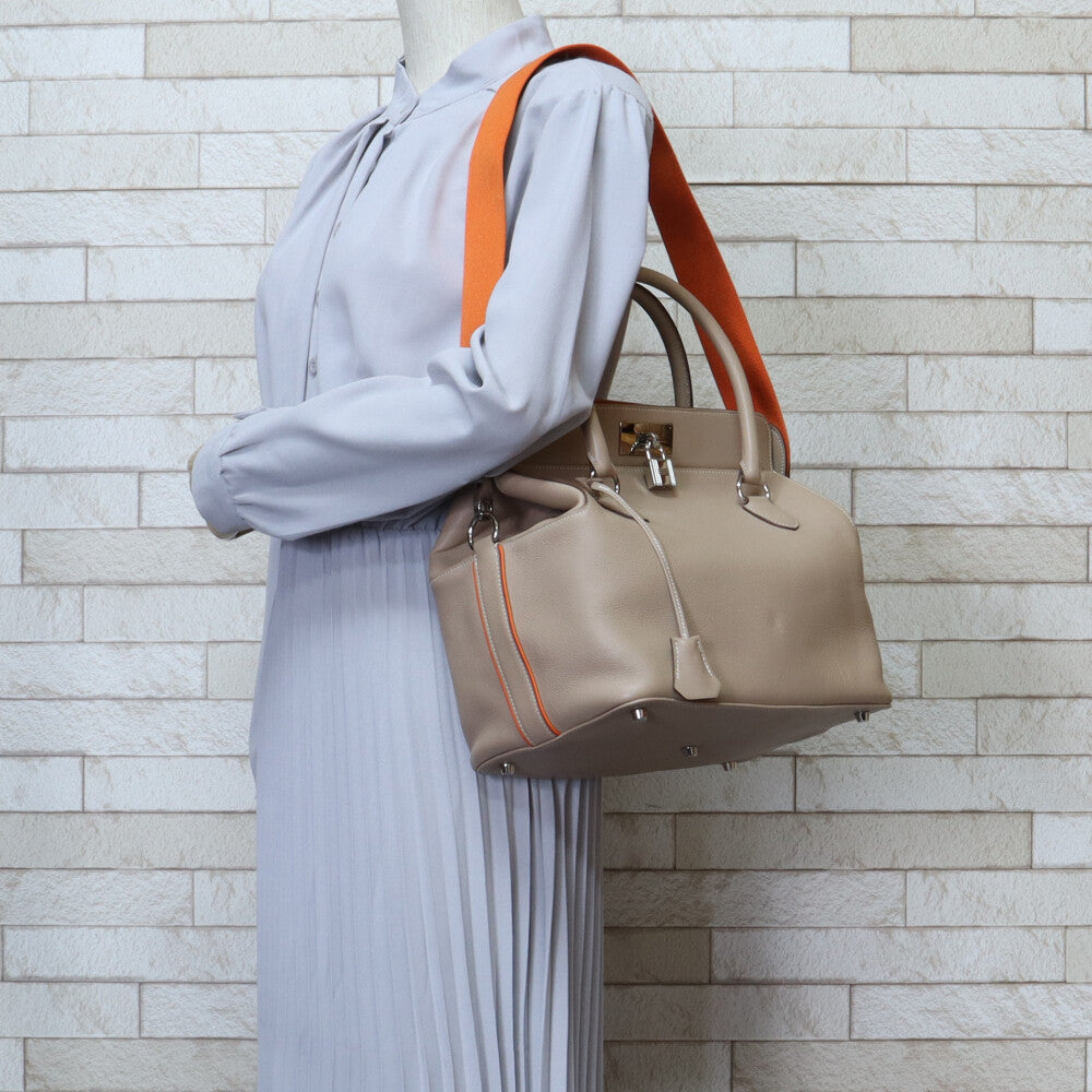 HERMES Toolbox 26 Shoulder Bag Swift Beige Women's Used – 【公式
