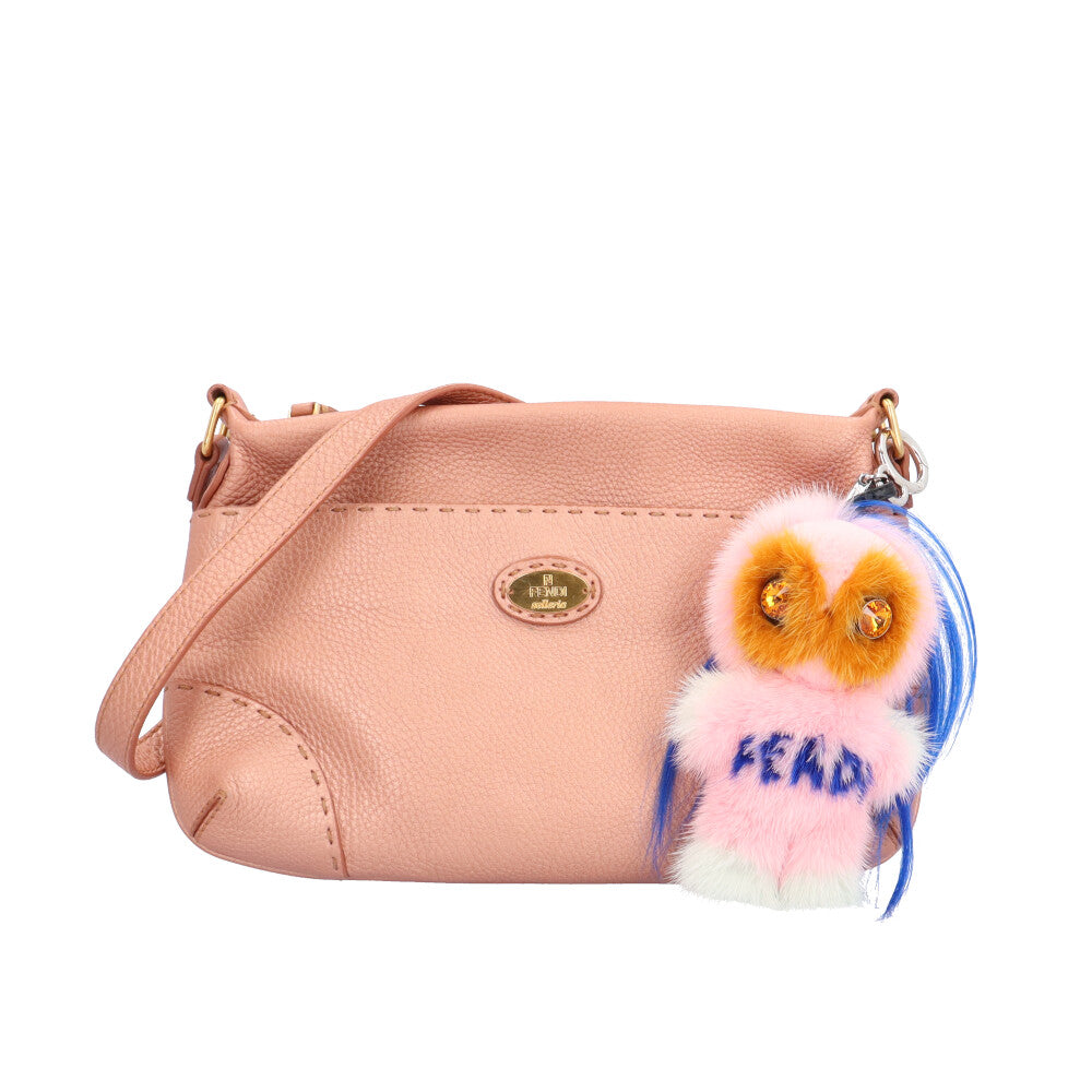 フェンディチャーム FENDI フェンディ ピロ チャーム キーホルダー 毛皮 ユニセックス 中古