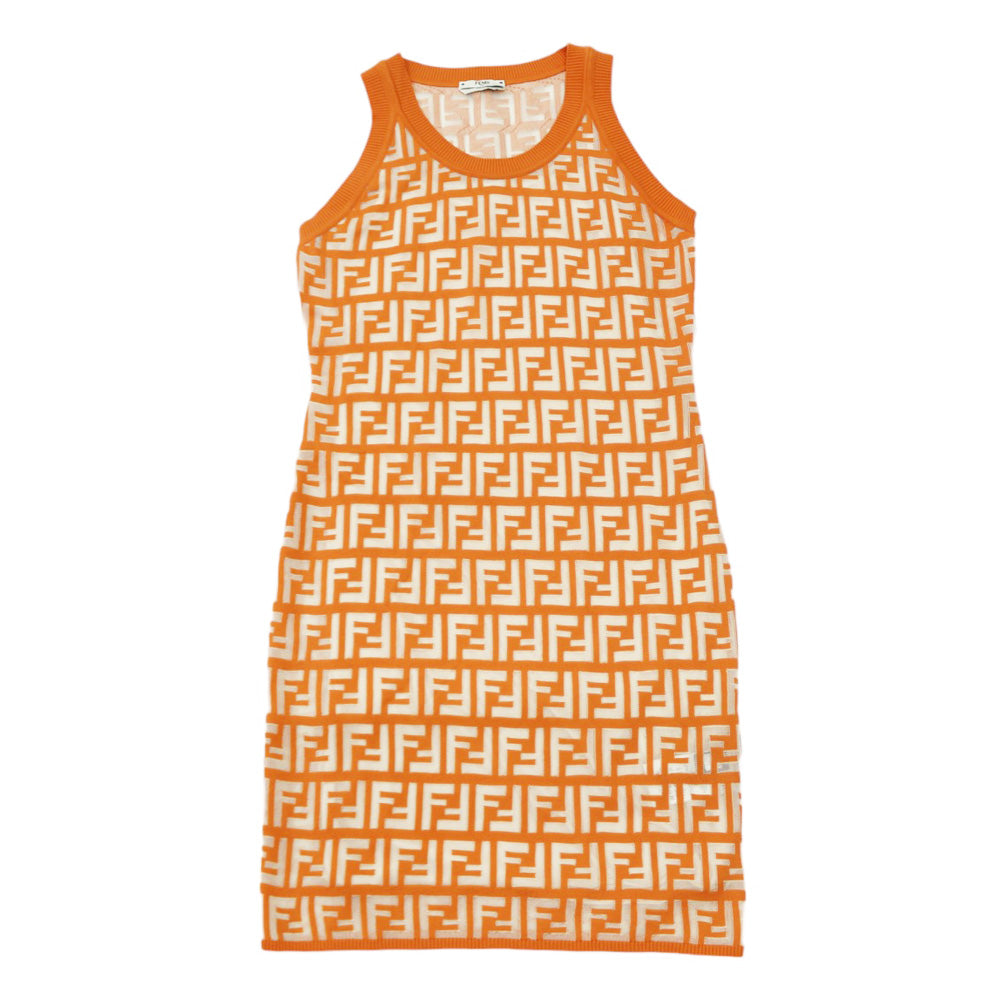 フェンディ ワンピース フェンディ コットン FZD760 A7U3 レディース