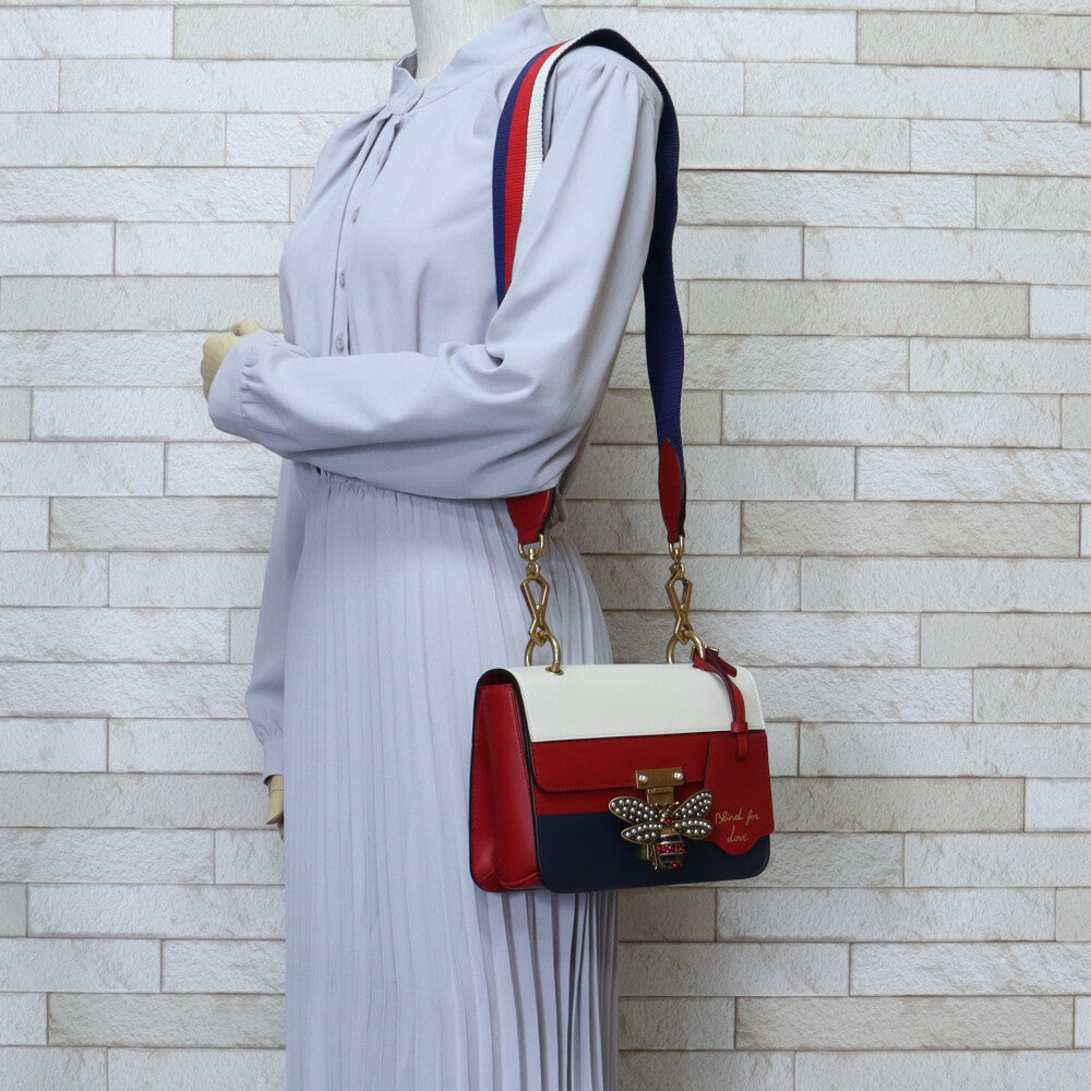 GUCCI/グッチ/クイーンマーガレット/GGスプリーム/ショルダーバッグ/ビー GUCCI（グッチ） クイーンマーガレット ビー ハチ 蜂 トリコロール
