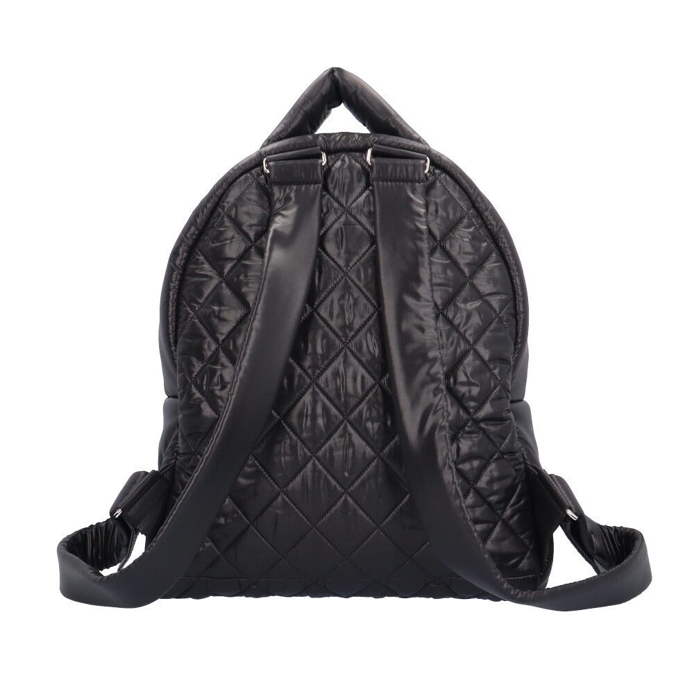 美品CHANEL シャネル キルティング リュック バックブラック　コココクーン CHANEL シャネル コココクーン リュック・デイパック ナイロン