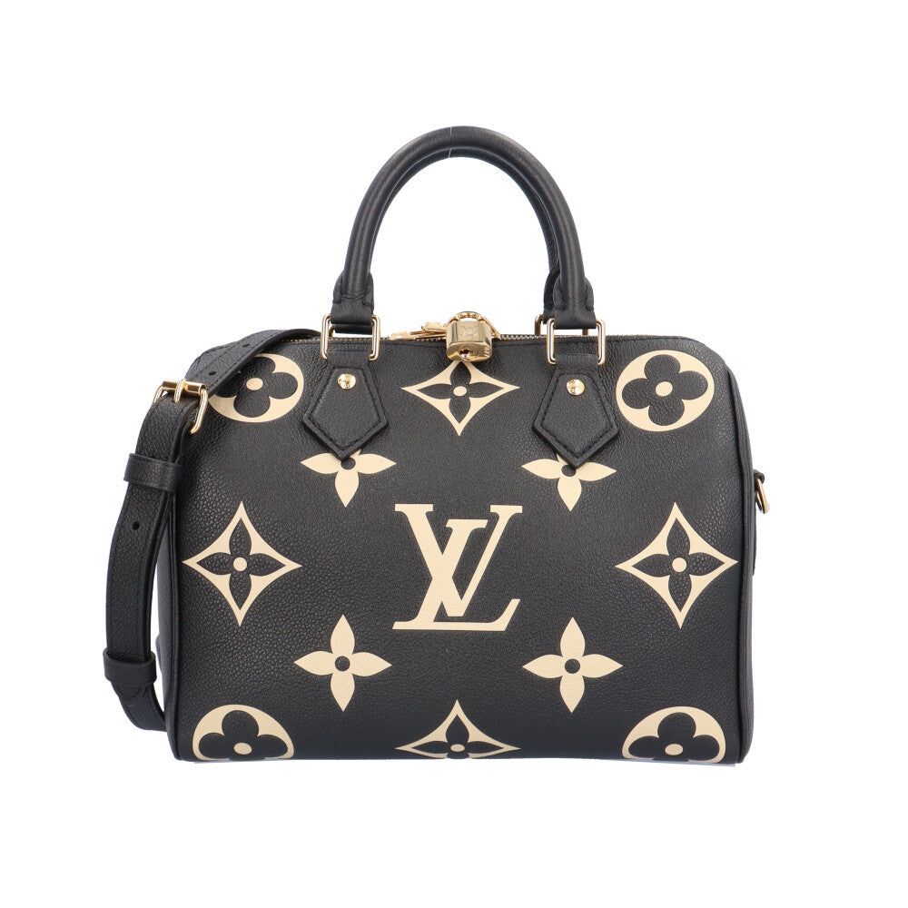 LOUIS VUITTON Louis Vuitton Speedy Bandouliere 25 Bicolor Monogram