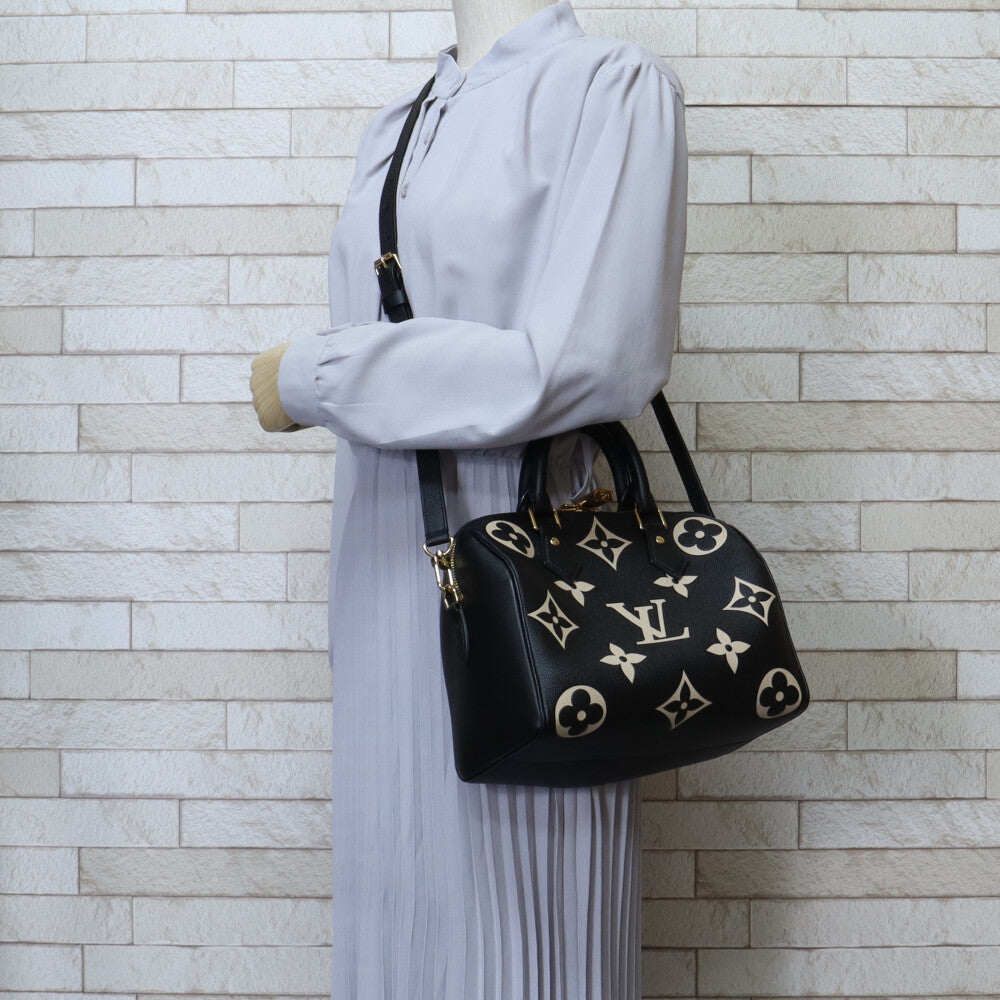 LOUIS VUITTON Louis Vuitton Speedy Bandouliere 25 Bicolor Monogram