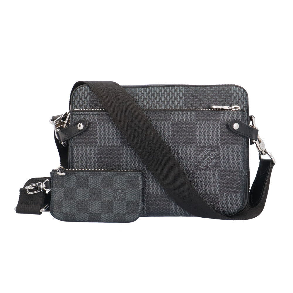 LOUIS VUITTON ルイヴィトン トリオメッセンジャー ダミエグラフィット
